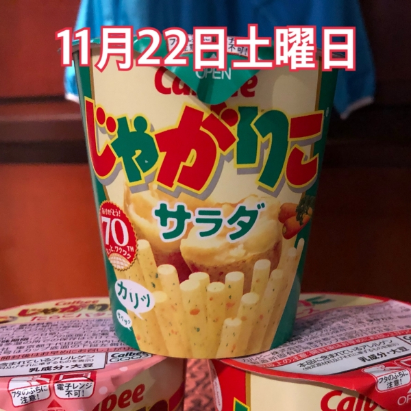 11月22日土曜日