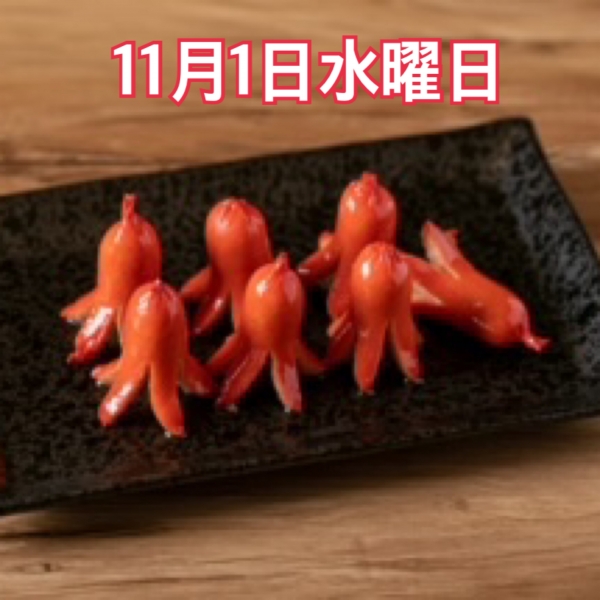 11月1日水曜日